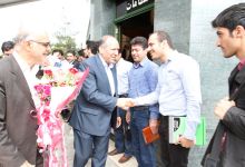 گزارش تصویری از استقبال دانشگاهیان و مردم شاهرود  از پروفسور علی اکبر جلالی  در دانشگاه صنعتی شاهرود